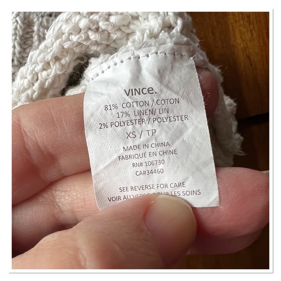 VINCE Marled Colorblock Sweater - Picture 4 of 14